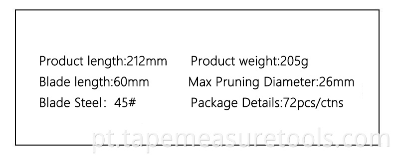 Tesouras de poda Amazon Hot Selling faca jardim flor tesoura forte poda galhos de árvores novo modelo tesoura de jardinagem